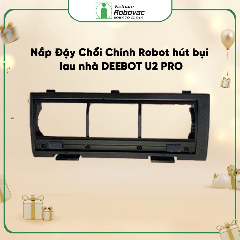 Nắp Đậy Chổi Chính Robot hút bụi lau nhà DEEBOT U2 PRO - Hàng Chính Hãng