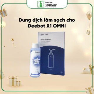 Dung Dịch lau sàn cho robot hút bụi Ecovacs Deebot X1 Omni - Hàng Chính Hãng