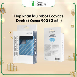 Hộp Khăn lau robot Ecovacs Deebot OZMO 900 ( 3 cái )_Hàng chính hãng