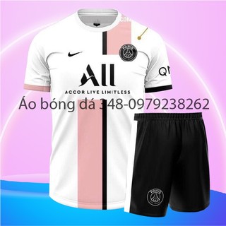 Quần áo bóng đá, đá bánh, áo bóng đá giá xưởng, bộ quần áo bóng đá giá rẻ - CLB PSG Trắng
