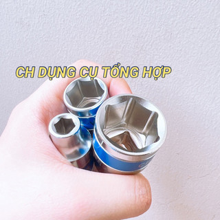 Tuýp 1/2 ngắn 8mm đến 32mm LS+ (Đầu típ 1/2, Đầu khẩu 1/2, Típ 1/2)