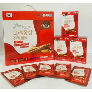 Nước hồng sâm hàn quốc pocheon gold hộp 30 gói x 70ml