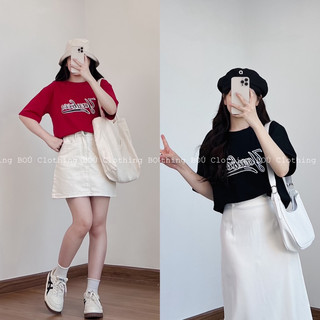 Áo thun in chữ “YANKEES” BOÚ Clothing (ảnh thật)