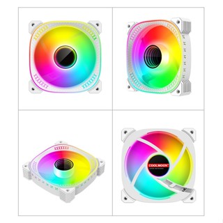 Quạt tản nhiệt, Fan Led RGB, ARGB Coolmoon TY1Led Vô Cực + Hub