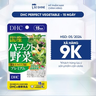 [Date 5/2024] Vitamin tổng hợp DHC rau củ quả Nhật Bản - Gói 60 viên 15 ngày và 120 viên 30 ngày