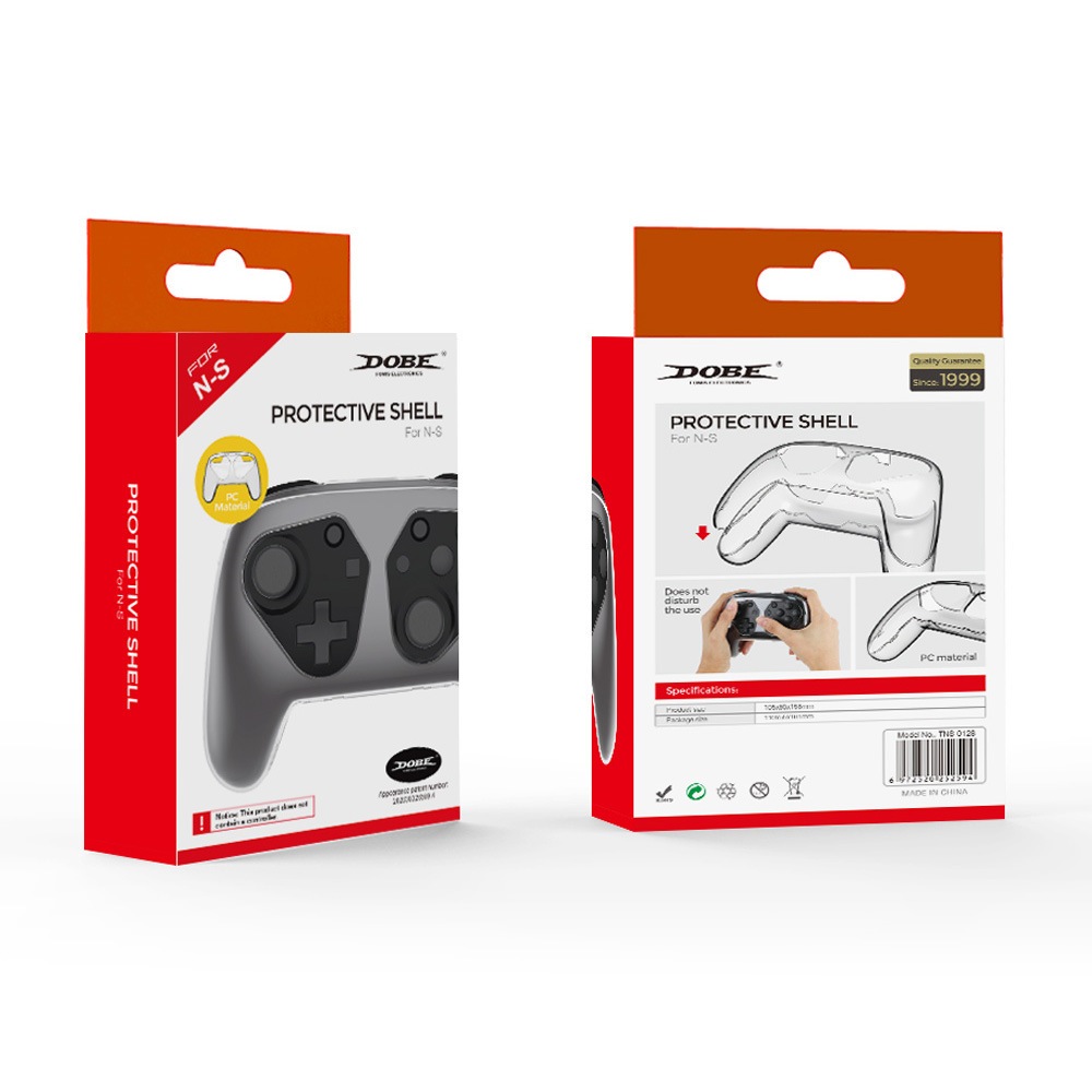 Case cứng trong suốt xịn xò thương hiệu DOBE cho tay cầm Pro Controller - máy Nintendo Switch OLED / V1-V2 / LITE