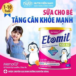 Sữa Tăng Cân Cho Bé ETOMIL KID AZ Hộp 900G - Bù Đắp Năng Lượng Và Dưỡng Chất Cho Trẻ Biếng Ăn, Nhẹ Cân