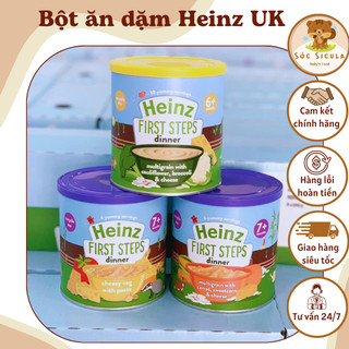 Sóc sicula 𝗛𝗮̀𝗻𝗴 𝗮𝗶𝗿 date 2024-2025 bột heinz uk súp lơ bông cải cho bé 6 tháng