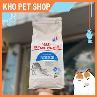 Thức ăn mèo Canin Indoor 27 2kg (túi chính hãng)
