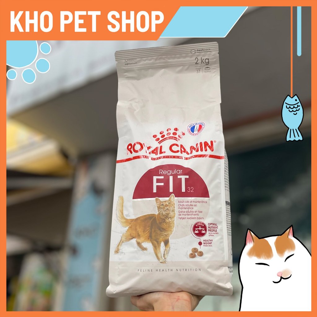 Thức ăn mèo Canin Fit 32 2kg (túi chính hãng)