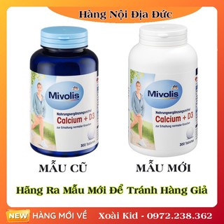 Viên uống calcium d3 mivolis đức hộp 300v