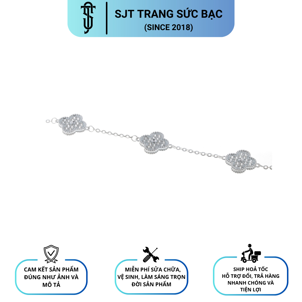 LẮC TAY MULTI CHARMS ĐÍNH ĐÁ