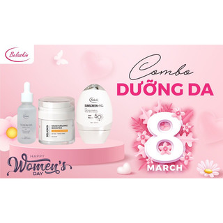 Combo phục hồi dưỡng da trắng sáng belaskin