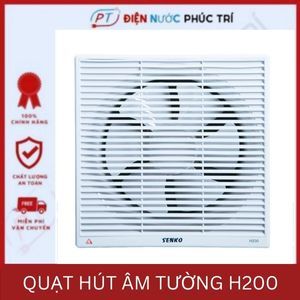 QUẠT HÚT ÂM TƯỜNG H200 SENKO