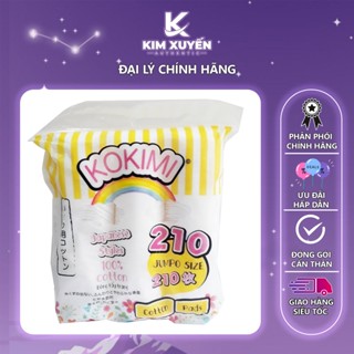 Bông Tẩy Trang KOKIMI 210 Miếng