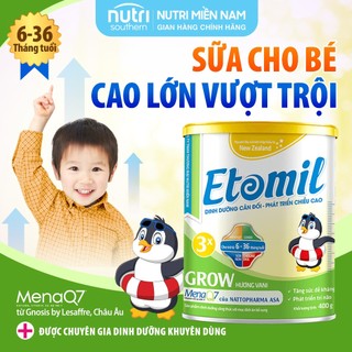 Sữa tăng chiều cao cho bé etomil 3x grow