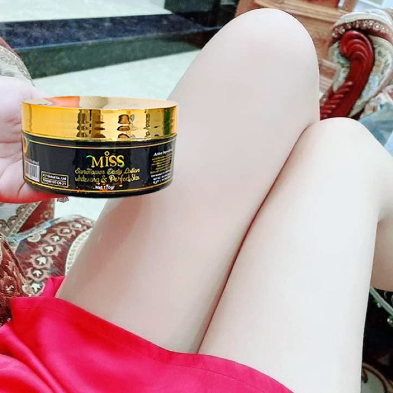 Kem Body Miss Thái Lan Dưỡng Trắng Da, Makeup Chống Nắng Hũ 170g