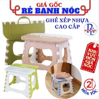 Ghế gấp gọn bằng nhựa mẫu mới tiết kiệm không gian - ghế xếp , ghế nhựa gập gọn , ghế bệt dã ngoại cao cấp tiện lợi