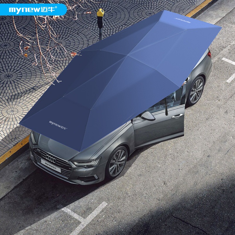 Mái che ô tô gấp gọn, dù che ô tô bảo vệ xe, giảm nhiệt độ, bảo vệ nội thất xe | BigBuy360 - bigbuy360.vn