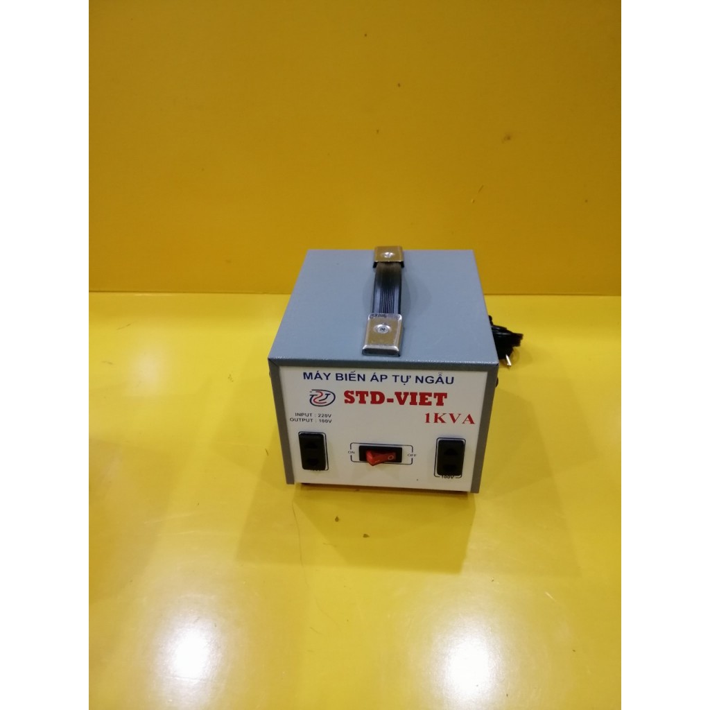 ĐỔI NGUỒN (BIẾN ÁP) STD 220V-100V CÔNG SUẤT 1000VA (vuông)