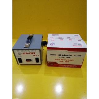 ĐỔI NGUỒN (BIẾN ÁP) STD 220V-100V CÔNG SUẤT 1000VA (vuông)