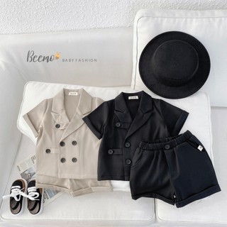 Beemo set vest công tử cúc chéo cho bé trai 9-23kg