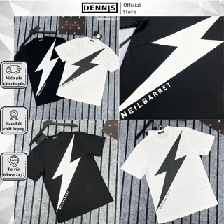 Áo Phông Nam New Ba Zet In Tia Sét Chéo Siêu Nét - Áo Thun Nam Nữ In Tia Sét Siêu To