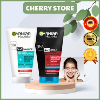 Sữa rửa mặt Garnier Hautklar 3in1 nội địa Đức 150ml [Khuyến Mại]
