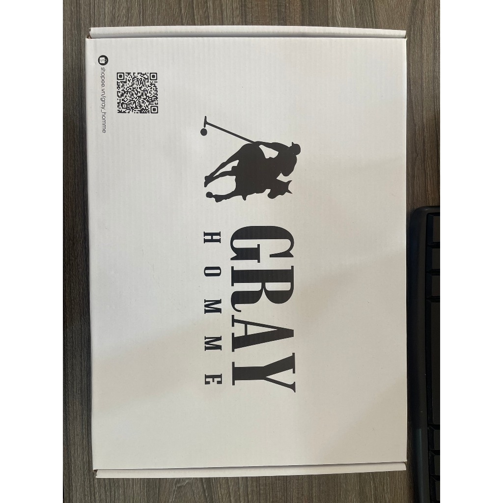 Hộp giấy đựng Sơ mi làm quà tặng GrayHomme