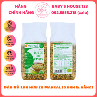 Tách Lẻ - 100gr Đậu Hà Lan Hữu Cơ Markal - Pháp (xanh, vàng)