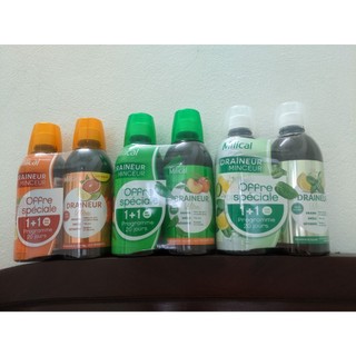 Nước trái cây thải độc, đẹp da Detox Milical Draineur của Pháp 500ml [Giá 1 chai] date 2025-26