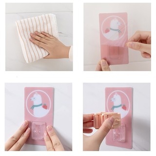 Móc treo chổi dán tường siêu dính