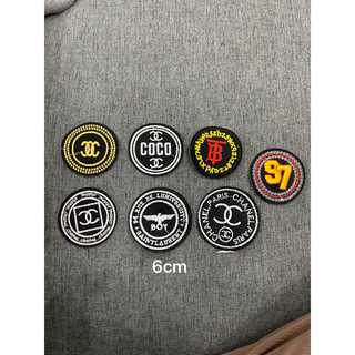 Patch vải ủi nhiệt hình thêu logo