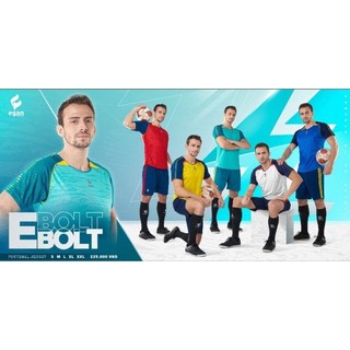 BỘ QUẦN ÁO BÓNG ĐÁ EGAN EBOLT (HỖ TRỢ IN ẤN)