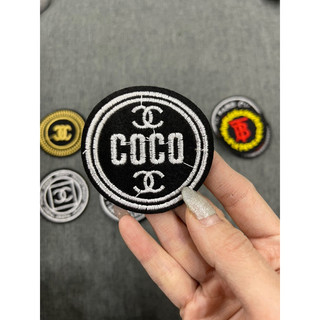 Patch vải ủi nhiệt hình thêu logo
