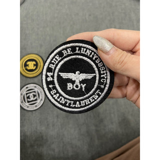 Patch vải ủi nhiệt hình thêu logo