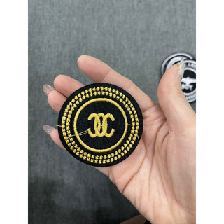 Patch vải ủi nhiệt hình thêu logo