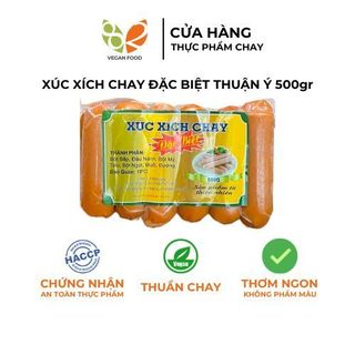 Hoả tốc 24h hcm xúc xích chay đặc biệt thuận ý 500gr