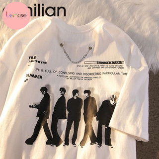 Áo thun tay lỡ nam nữ unisex freesize phong cách cá tính