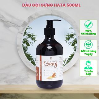  Dầu gội gừng HATA giúp giữ ấm da đầu ngăn ngừa cảm lạnh 500ml 