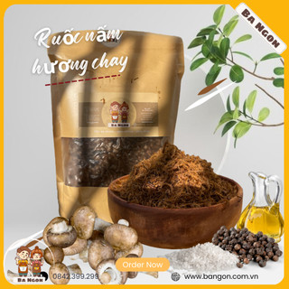  Ruốc nấm hương chay nguyên chất -  Chà bông nấm hương - Hàng nhà làm ảnh shop tự quay chụp- không chất bảo quản 