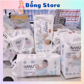 Combo 2 bịch bỉm Nanu tã quần size S/M/L/XL 100 miếng