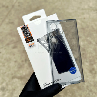 Ốp lưng spigen trong suốt dành cho samsung galaxy s24 ultra, spigen liquid crystal flex - hàng chính hãng