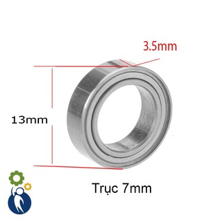 Vòng bi trục 7mm 7x13x3.5mm