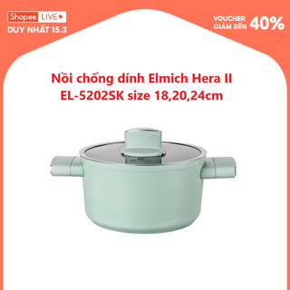 Nồi chống dính Elmich Hera II EL-5202SK size 18,20,24cm