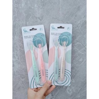 SET 2 THÌA/MUỖNG ĂN DẶM CHO BÉ JUBON