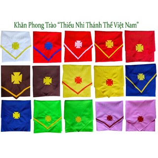 Khăn thiếu nhi thánh thể, khăn chiên con, ấu nhi, thiếu nhi, nghĩa sĩ, hiệp sĩ, dự trưởng, huynh