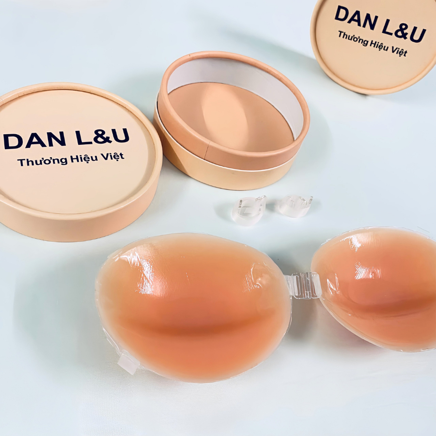 Miếng Dán Ngực Silicon Cài Trước Nâng Ngực Tạo Khe Độn 3cm Siêu Quyến Rũ SunBra 4949