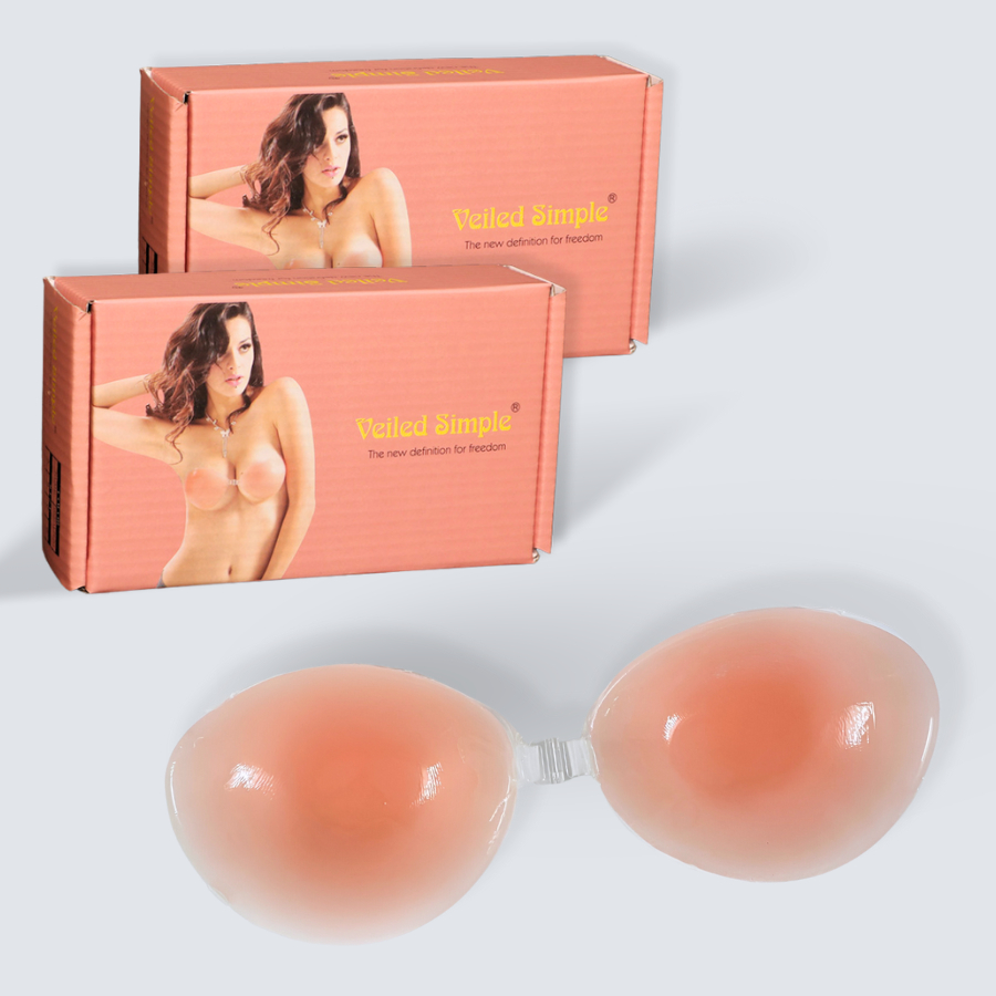 Miếng Dán Ngực Silicon Cài Trước Nâng Ngực Tạo Khe Độn 3cm Siêu Quyến Rũ SunBra 4949