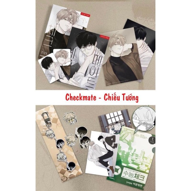 Hộp quà tặng in hình Checkmate limited  Manhwa BL